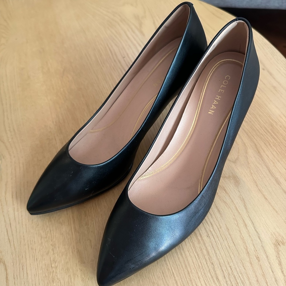 Cole Haan Classic Black Heels